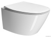 Унитазы Унитаз подвесной 540×370 мм, Swirlflush, с креплением FISR4, цвет белый глянцевый