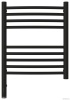 Полотенцесушители Полотенцесушитель электрический 500х400 / МЭМ левый (Матовый чёрный)