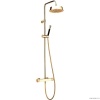 Смесители Душевая система - комплект с термостатическим смесителем (золото)