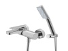Смесители Смеситель внешнего монтажа на ванну с душевым комплектом