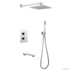 Душевая программа Душевая система скрытого монтажа с изливом, термостат, хром