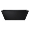 Ванны Ванна из искусственного камня черная матовая 170x75