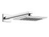 Душевая программа Верхний душ 140х216 мм, настенный кронштейн 330 мм, хром