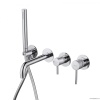 Смесители Смеситель для ванны скрытого монтажа, хром