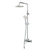 Душевая программа Душевая система, набор: смеситель для душа с переключателем, верхний душ d220 мм, ручной душ 110