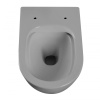 Унитазы Унитаз подвесной серый матовый, безободковый