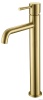 Смесители Смеситель для умывальника высокий, Matt Gold