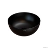 Раковины Раковина для установки на столешницу, размер 37 см диаметр, цвет ar (Nero opaco