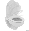 Сиденья для унитазов A Сиденье с крышкой для унитаза с микролифтом, белый