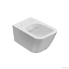 Унитазы GLOBO STS05BO Унитаз подвесной STONE cm 52 безободковый, крепление в комплекте, цвет bo (Bianco opac
